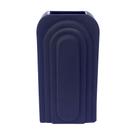 Vaso Decorativo em Vidro Retangular 27cm