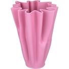 Vaso Decorativo Enfeite Casa Aparador 3d Home&co Cerâmica 25x18x18cm Rosa