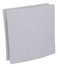 Vaso Decorativo Enfeite Casa Cerâmica 20x19x19cm Branco