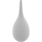 Vaso Decorativo Enfeite Casa Cerâmica 38x38x38cm Branco