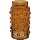 VASO DECORATIVO ENFEITE CASA DOTS HOME&CO VIDRO 22x11x11cm ÂMBAR VASO DECORATIVO ENFEITE CASA DOTS HOME&CO VIDRO 22x11x11cm ÂMBAR