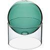 VASO DECORATIVO ENFEITE CASA ESFERA COM SUPORTE VIDRO 10x10x10cm VERDE VASO DECORATIVO ENFEITE CASA ESFERA COM SUPORTE VIDRO 10x10x10cm VERDE