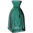 VASO DECORATIVO ENFEITE CASA GARRAFA HOME&CO VIDRO 11x5x5cm TURQUESA
