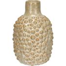 VASO DECORATIVO ENFEITE CASA HOME&CO CERÂMICA 15x10x10cm BEGE