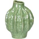 VASO DECORATIVO ENFEITE CASA HOME&CO CERÂMICA 17x13x13cm VERDE VASO DECORATIVO ENFEITE CASA HOME&CO CERÂMICA 17x13x13cm VERDE