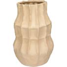 VASO DECORATIVO ENFEITE CASA HOME&CO CERÂMICA 30x20x20cm BEGE