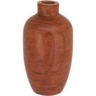 VASO DECORATIVO ENFEITE CASA HOME&CO MADEIRA 23x12x12cm NATURAL VASO DECORATIVO ENFEITE CASA HOME&CO MADEIRA 23x12x12cm NATURAL