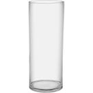 Vaso Decorativo Enfeite Casa Plain Vidro 50x20x20cm Transparente Vaso Decorativo Enfeite Casa Plain Vidro 50x20x20cm Transparente