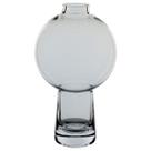VASO DECORATIVO ENFEITE CASA VINTAGE HOME&CO VIDRO 25x15x15cm TRANSPARENTE VASO DECORATIVO ENFEITE CASA VINTAGE HOME&CO VIDRO 25x15x15cm TRANSPARENTE