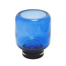 Vaso Decorativo Menor Cristal Azul c Base Design Tradicional Vaso Decorativo Menor Cristal Azul c Base Design Tradicional