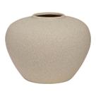 Vaso Decorativo Multiuso Em Cerâmica Off White Design Boho Chic