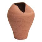 Vaso Decorativo Multiuso Em Terracota Com Acabamento Artesanal Vaso Decorativo Multiuso Em Terracota Com Acabamento Artesanal