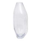 Vaso Decorativo Multiuso Em Vidro Cristal Transparente Design Orgânico E Moderno