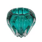 Vaso Decorativo Murano Finos Lapidados Redondo Impecavel