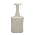 Vaso decorativo off white rustico em ceramica 38,5cm Vaso decorativo off white rustico em ceramica 38,5cm