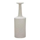 Vaso decorativo off white rustico em ceramica 50cm - Espressione