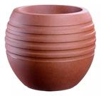 Vaso Decorativo Oval Jateado Ferrugem Vaso Decorativo Oval Jateado Ferrugem