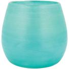 Vaso Decorativo Para Enfeite Verde de Vidro Juno Sala Quarto