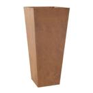 Vaso Decorativo Para Flores BTC Decor Fiber Clay 71cm Marrom