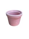 Vaso Decorativo Pequeno Rosa 6x8 cm para Suculentas e Mini Arranjos