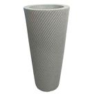 Vaso Decorativo Pilão Vite De Polietileno Cores -