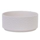 Vaso Decorativo Porcelana Branco 6,9cm 16,5d