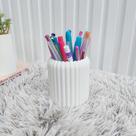 Vaso Decorativo Porta Canetas Class em Composto Plástico