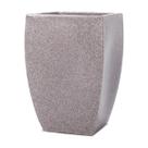 Vaso Decorativo Quadrado Apolo Pedra 45 Terrano
