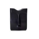 Vaso Decorativo Rosto Em Cerâmica Retangular Preto 17x10 Cm - D'Rossi