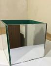 Vaso Decorativo Tipo Aquário em Espelho Pequeno - 8x8,5 cm