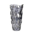 Vaso Decorativo Vidro Halley Âmbar Flor Mesa Centro Arranjos