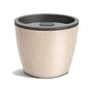 Vaso Elegance Autoirrigável 3,5 Travertino-15,9x15,4