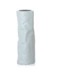 Vaso em cerâmica amassada siamês 26x7,5cm