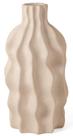 VASO EM CERAMICA BEGE 3D MART 30,5cm