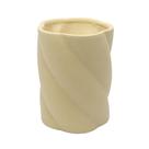 Vaso em Cerâmica Bege P 20x15cm