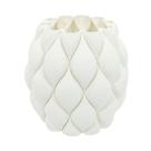 Vaso em Cerâmica Branco 24x25cm
