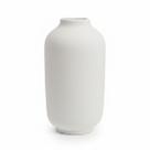 Vaso em ceramica branco 28 cm mart