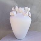 Vaso em Cerâmica Branco