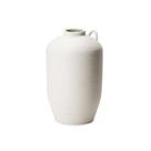 Vaso Em Cerâmica Branco Mart