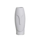 Vaso em Cerâmica Decorativo Home Semblante P Tok Cinza