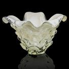 Vaso Em Cristal Murano Pérola - São Marcos 35cm Vaso Em Cristal Murano Pérola - São Marcos 35cm