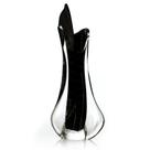 Vaso Em Cristal Murano Preto - São Marcos