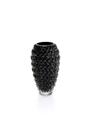 Vaso Em Cristal Murano Preto - São Marcos
