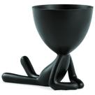 Vaso em Poliresina Preto - Mart