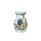 Vaso Em Porcelana Classic Branco 14,5x18cm Strasbourg Elements