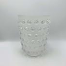 Vaso em Vidro Balls Transparente Fosco 21x15,8cm Vaso em Vidro Balls Transparente Fosco 21x15,8cm