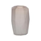 Vaso em vidro cinza translucido fosco mart 47,5cm