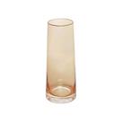 Vaso Em Vidro Com Fio De Ouro Liz âmbar 9x22cm Wolff Vaso Em Vidro Com Fio De Ouro Liz âmbar 9x22cm Wolff
