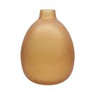 Vaso em vidro com textura ambar 26cm