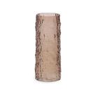Vaso em vidro fume mart 29,5cm